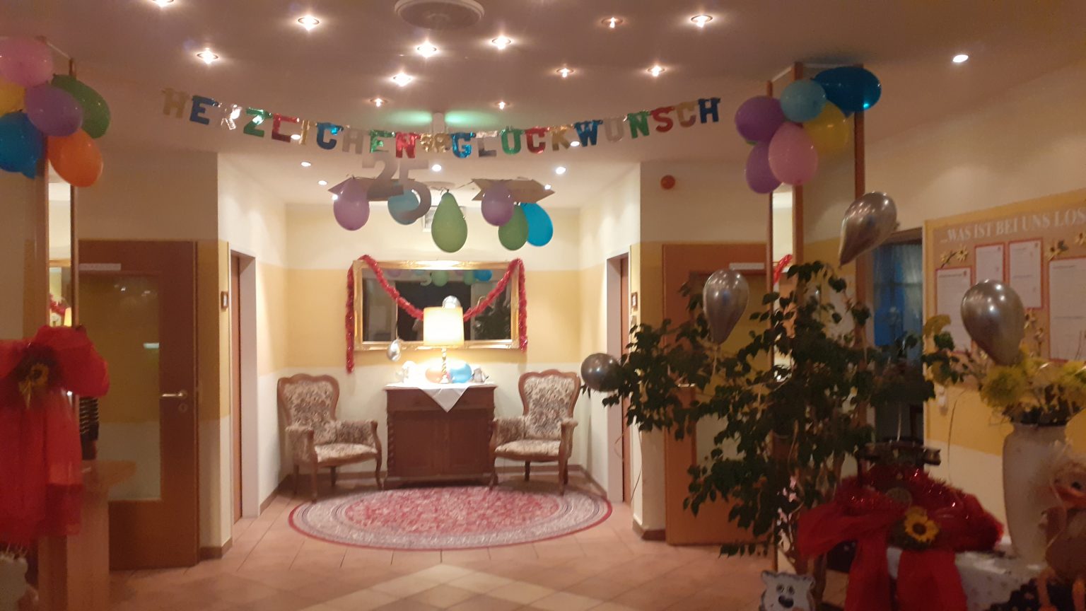 25 Jahre Tagespflege- und Pflegeeinrichtung \